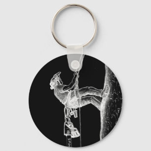 Baum-Chirurg-Baumzüchter an Arbeitsgeschenk Schlüsselanhänger