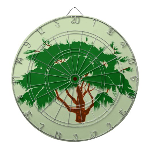Baum Dartscheibe (vorne)