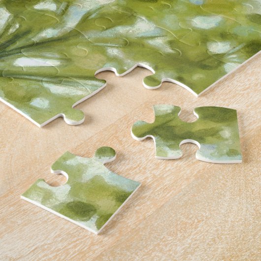 Baum-Deckel - Giraffe Puzzle (Seite)