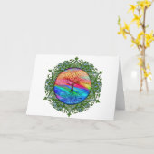 Baum der Beruhigung Karte (Gelbe Blume)