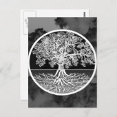 Baum der Beruhigung Postkarte (Vorne/Hinten)