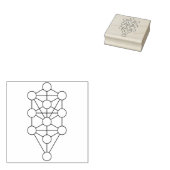 Baum der Briefmarke Gummistempel (Stempel)