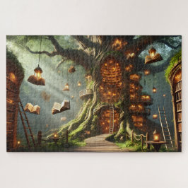 Baum der endlosen Geschichten Bücher & Magische Bi Puzzle
