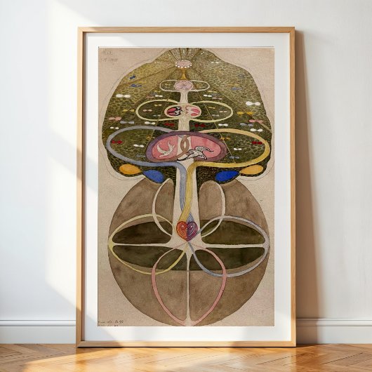 Baum der Erkenntnis Nr.1, Hilma af Klint Poster