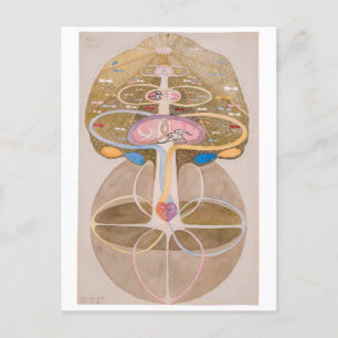 Baum der Erkenntnis Nr. 1 Hilma af Klint Postkarte