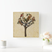 Baum der Eulen Wanduhr (Zuhause)