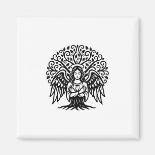 Baum der Flügel Magnet