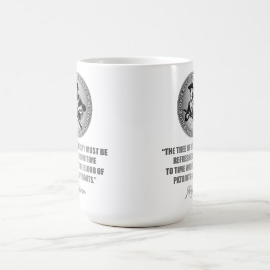 Baum der Freiheit Kaffeetasse (Mittel)