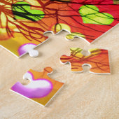 Baum der Freude mit Vielherd Puzzle (Seite)