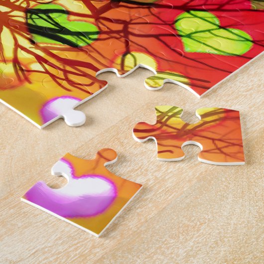 Baum der Freude mit Vielherd Puzzle (Seite)