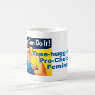 Baum, der für das Recht auf Abtreibung Feminazi Kaffeetasse
