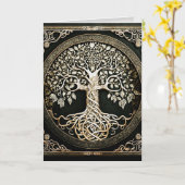 Baum der Grafikkarte des Lebens Karte (Gelbe Blume)