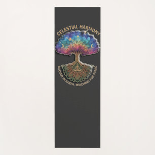 Baum der himmlischen Harmonie   Kosmisches Meditat Yogamatte