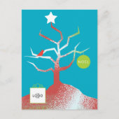 BAUM DER KUNST - Firmenfeiertag Postkarte (Vorderseite)