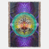 Baum der Leben-Decke Decke (Vorderseite Vertikal)
