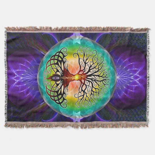 Baum der Leben-Decke Decke (Vorderseite)