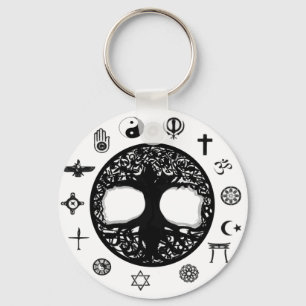 Baum der Leben-Einheit Schlüsselanhänger