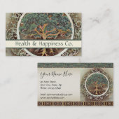 Baum der Leben-Gesundheit und des Glückes Visitenkarte (Vorne/Hinten)