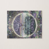 Baum der Leben-Gesundheit und des Wohlstandes Puzzle (Horizontal)