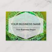 Baum der Leben-Gesundheit und des Wohlstandes Visitenkarte (Vorderseite)