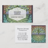 Baum der Leben-Herzen und der Liebe Visitenkarte (Vorne/Hinten)