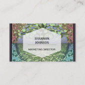 Baum der Leben-Herzen und der Liebe Visitenkarte (Vorderseite)