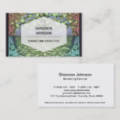 Baum der Leben-Herzen und der Liebe Visitenkarte (Vorne/Hinten)