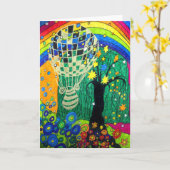 Baum der Leben-Karte Karte (Gelbe Blume)