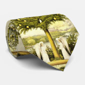 Baum der Leben-Krawatte Krawatte (Gerollt)