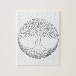 Baum der Leben-Mandala Puzzle