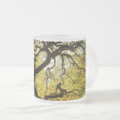 Baum der Leben-mattierten GlasTasse Mattglastasse (VorderseiteRechts)