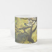 Baum der Leben-mattierten GlasTasse Mattglastasse (Vorderseite Links)