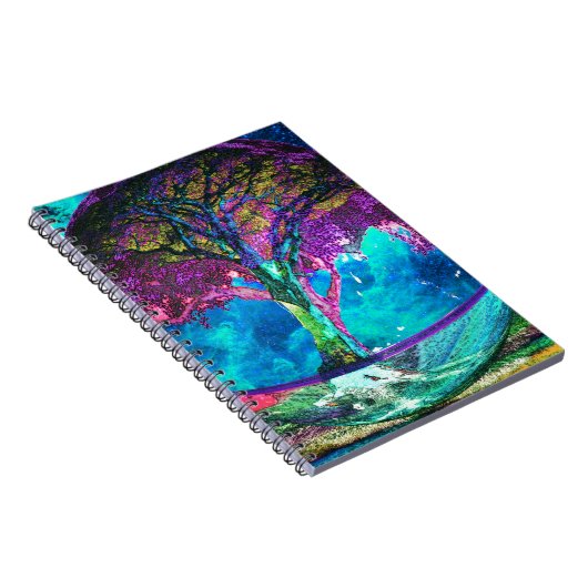 Baum der Leben-Meditation Notizblock (Rechte Seite)