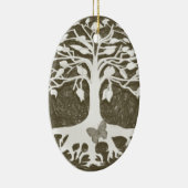 Baum der Leben-neuen Anfänge durch Amelia Carrie Keramik Ornament (Rechts)