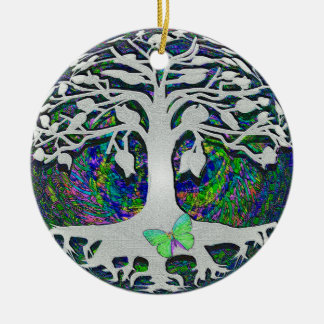 Baum der Leben-neuen Anfänge durch Amelia Carrie Keramikornament