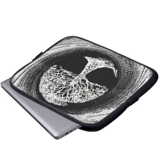 Baum der Leben-Stille innen Laptopschutzhülle (Vorne Knopf)