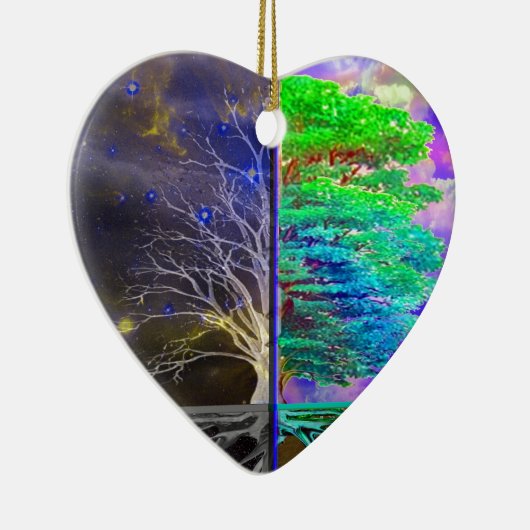 Baum der Leben-Verbindung Keramikornament (Rechts)