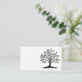 Baum der Leben-Visitenkarte Visitenkarte (Stehend Vorderseite)