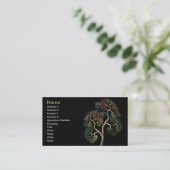 Baum der Leben-Visitenkarte Visitenkarte (Stehend Vorderseite)