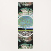 Baum der Leben-Yoga-Matte Yogamatte (Vorderseite)