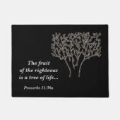 Baum der Lebensbibel Verse Doormat Fußmatte (Vorderseite)