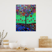 BAUM DER LEBENSBILDUNG VON PRISARTEN POSTER (Küche)