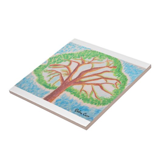 Baum der Lebensfliese Fliese (Seite)