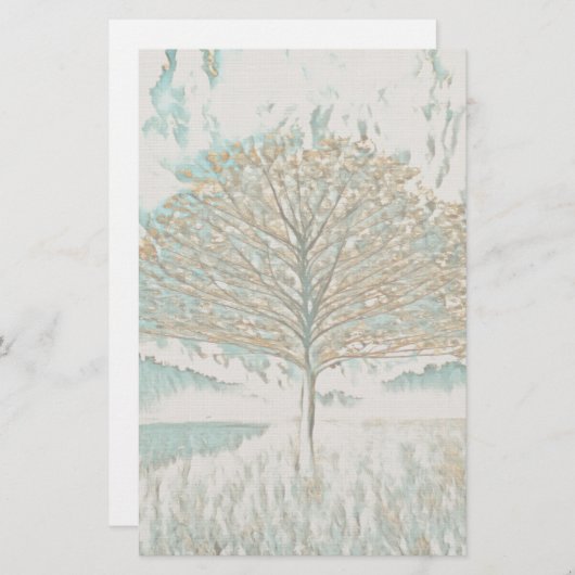Baum der Lebenskunst Briefpapier (Vorne/Hinten)