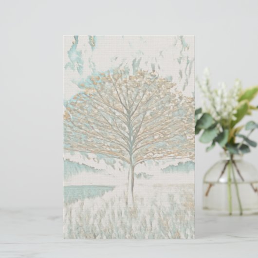 Baum der Lebenskunst Briefpapier (Stehend Vorderseite)