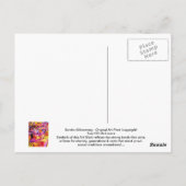 Baum der Lebensliebhaber Postkarte (Rückseite)