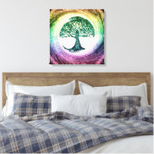 Baum der Lebensruhe Leinwanddruck (Insitu (Schlafzimmer))