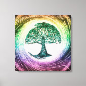 Baum der Lebensruhe Leinwanddruck (Vorderseite)