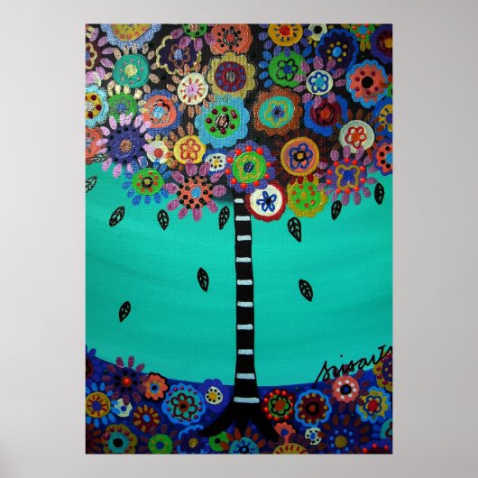 BAUM DER LEBENSSTELLEN POSTER (Vorne)