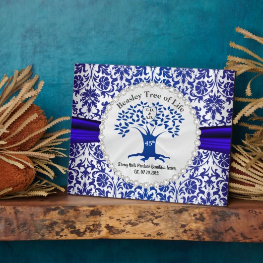 Baum der Liebe - 65./45. Jahrestag Fotoplatte (Seite)